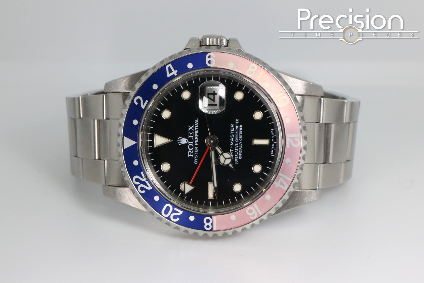 Rolex 16700 GMT-Master Quickset Date Faded Insert Vintage Feel