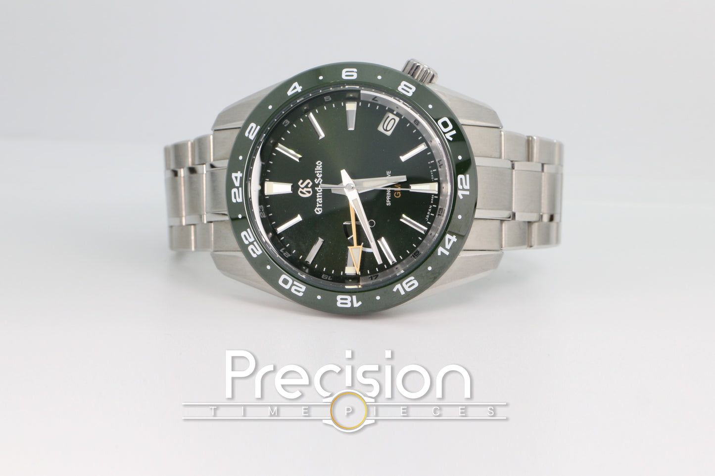 Grand Seiko GMT Spring Drive SBGE257 40.5mm Automatic Full Set