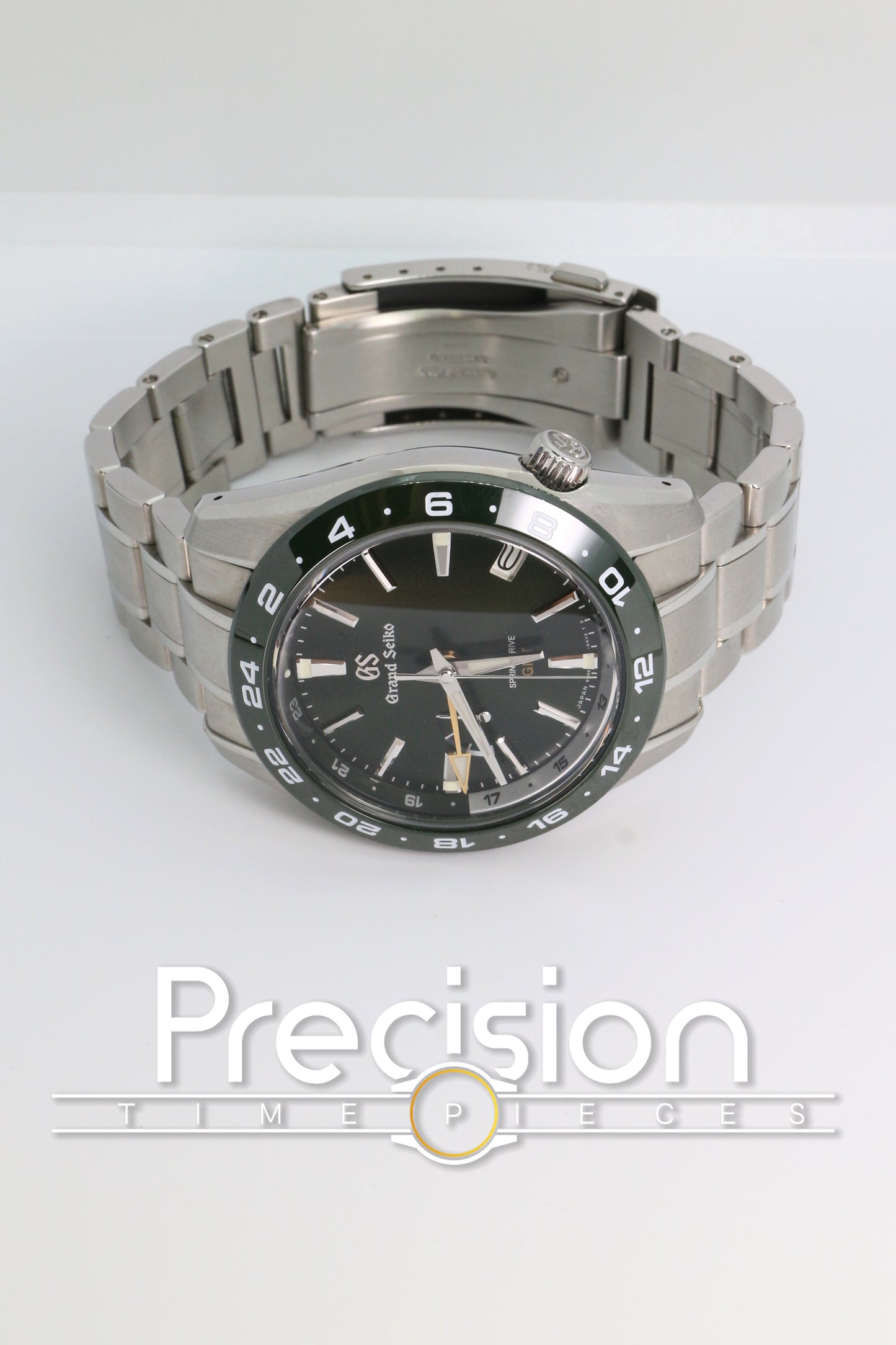 Grand Seiko GMT Spring Drive SBGE257 40.5mm Automatic Full Set