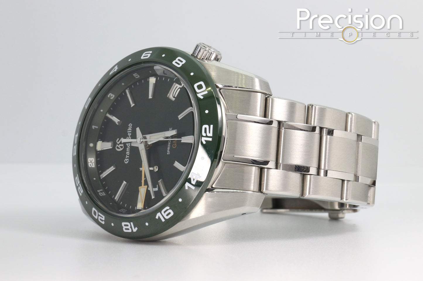 Grand Seiko GMT Spring Drive SBGE257 40.5mm Automatic Full Set