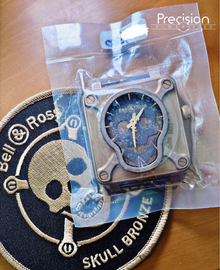 Bell & Ross Bronze Skull BR 01-92 Brand New Sealed Full Set Ltd Edn 500pcs