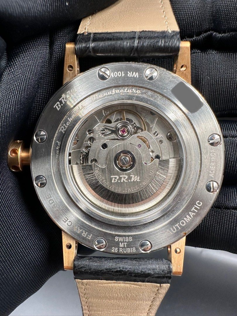 BRM Stainless Steel Watch Dudded As “The Lady In Pink”