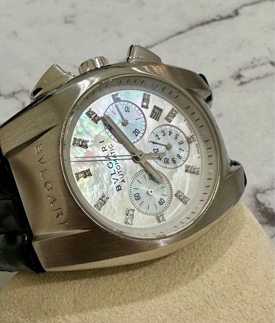 Bvlgari Ergon MOP ŵ Diamond Hour Markers