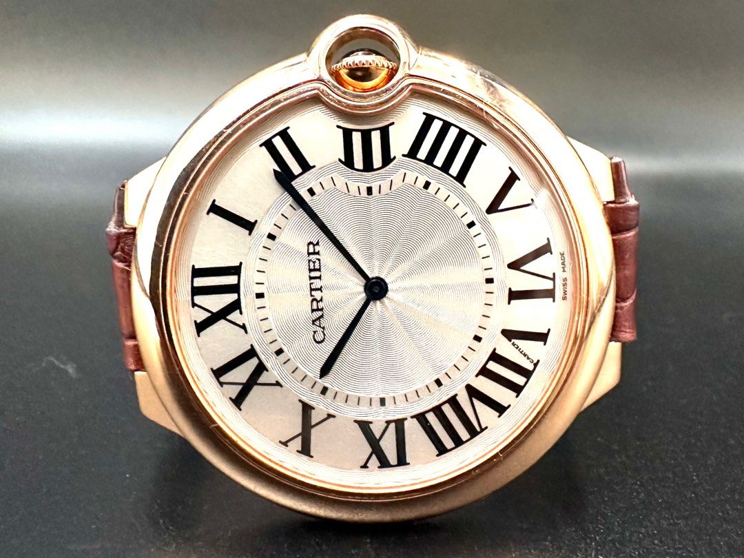 Cartier 3376 18K Rose Gold Ballon Bleu Manual wind