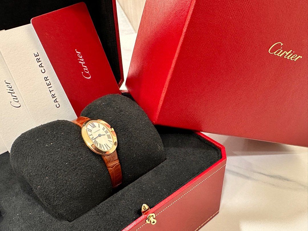 Cartier Baignoire Ref 3099 Lady 18K Rose Gold