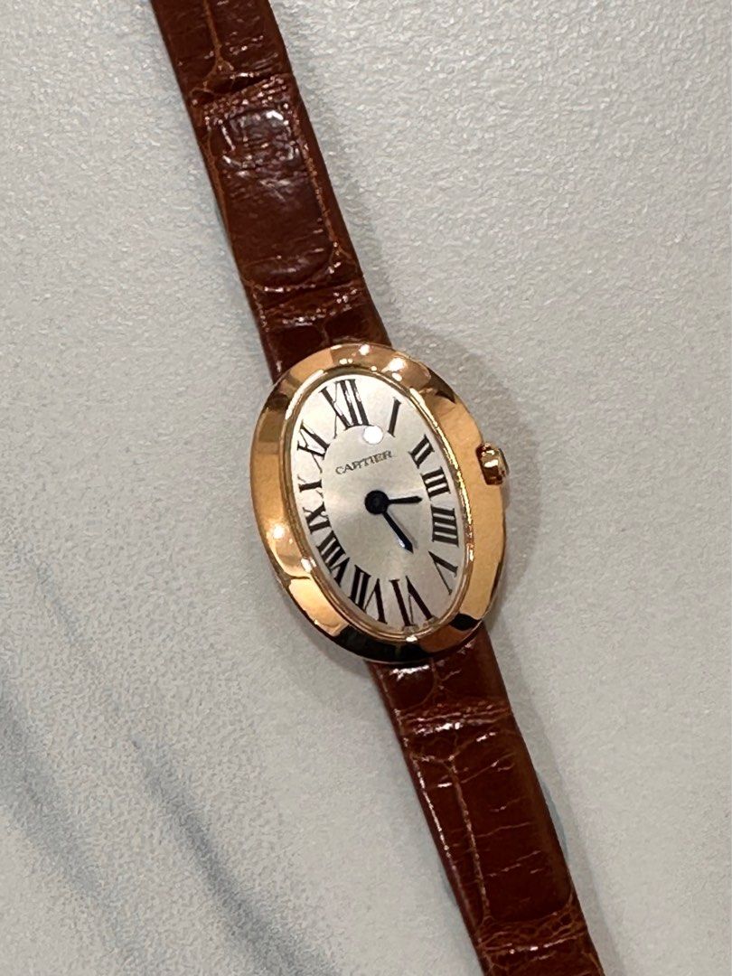 Cartier Baignoire Ref 3099 Lady 18K Rose Gold