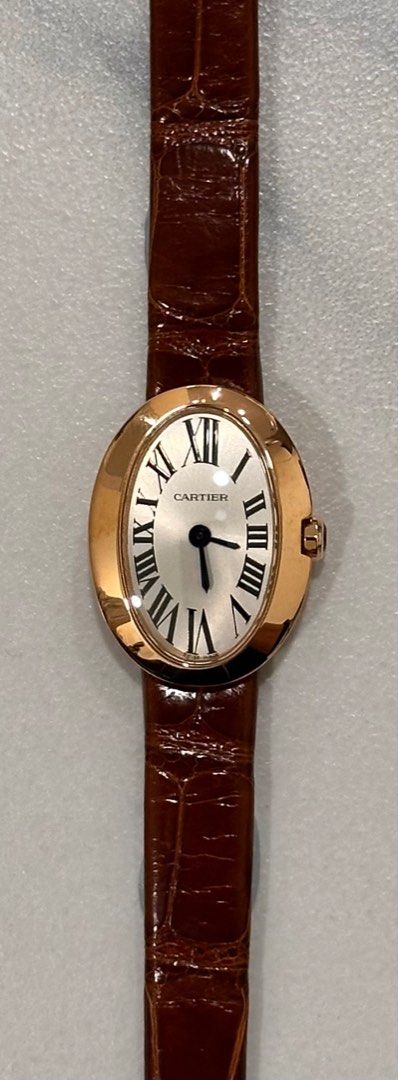 Cartier Baignoire Ref 3099 Lady 18K Rose Gold