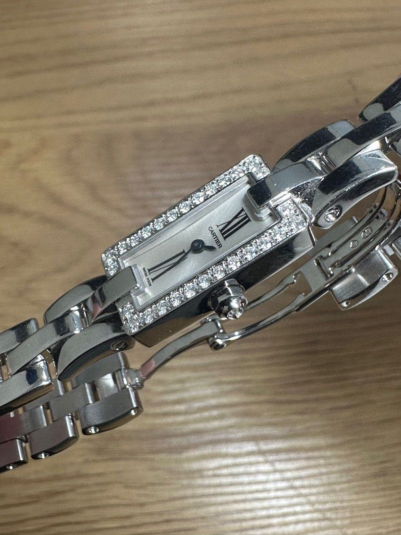 Cartier Ballerine White Gold 23mm x 14mm Quartz