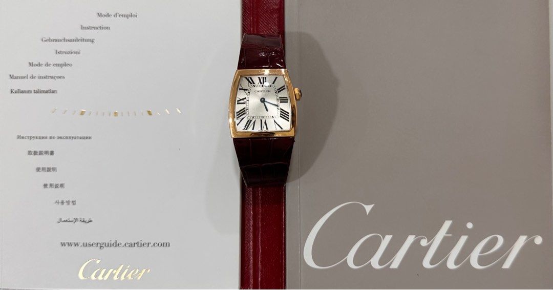 Cartier La Dona Rose Gold Ref: 2896 27mm Midsize Full Set