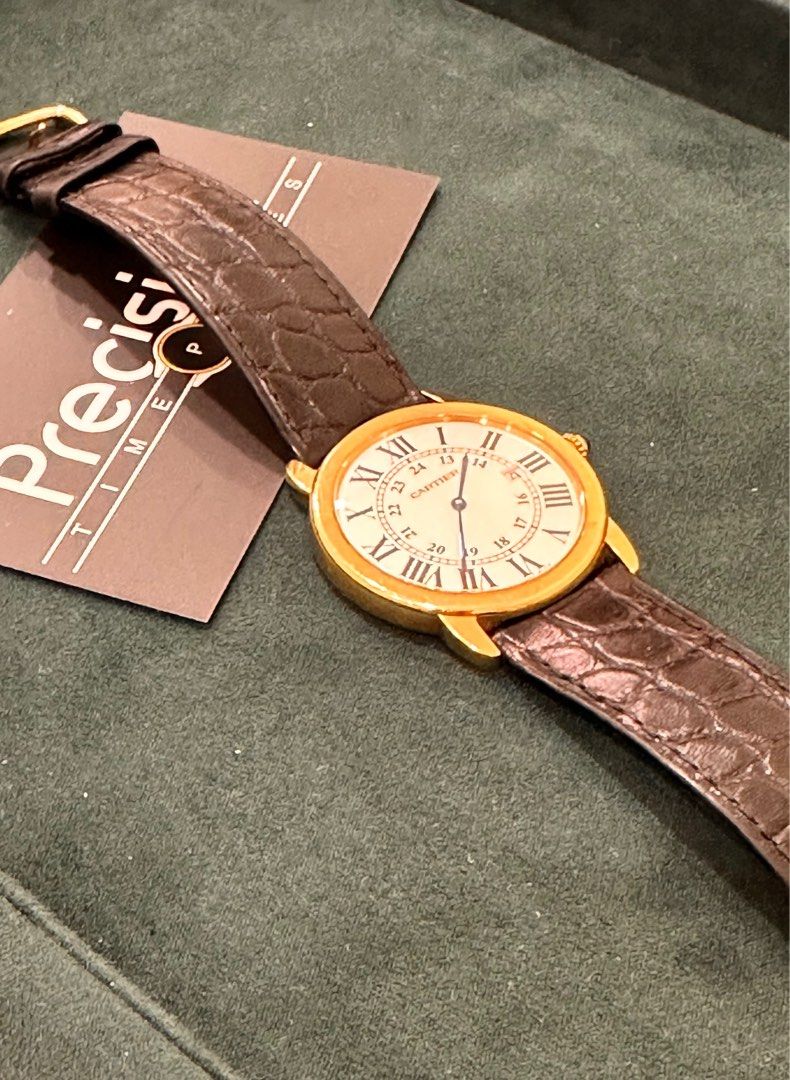 Cartier Ronde Solo Ref: 2988 18K Yellow Gold & Stainless Steel 36mm