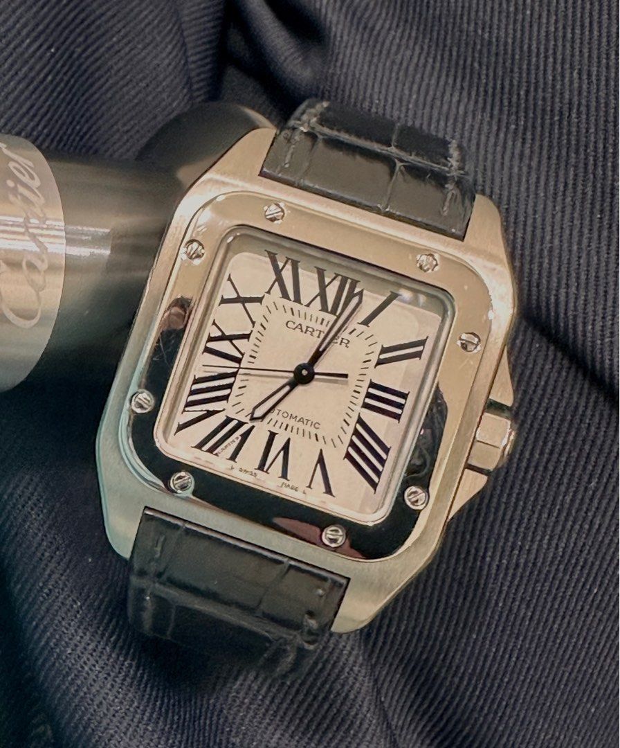 Cartier Santos 100 Medium Ref: 2878 ŵ Cert