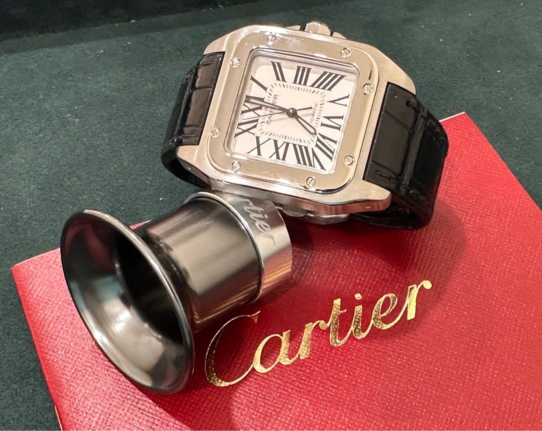 Cartier Santos 100 Medium Ref: 2878 ŵ Cert