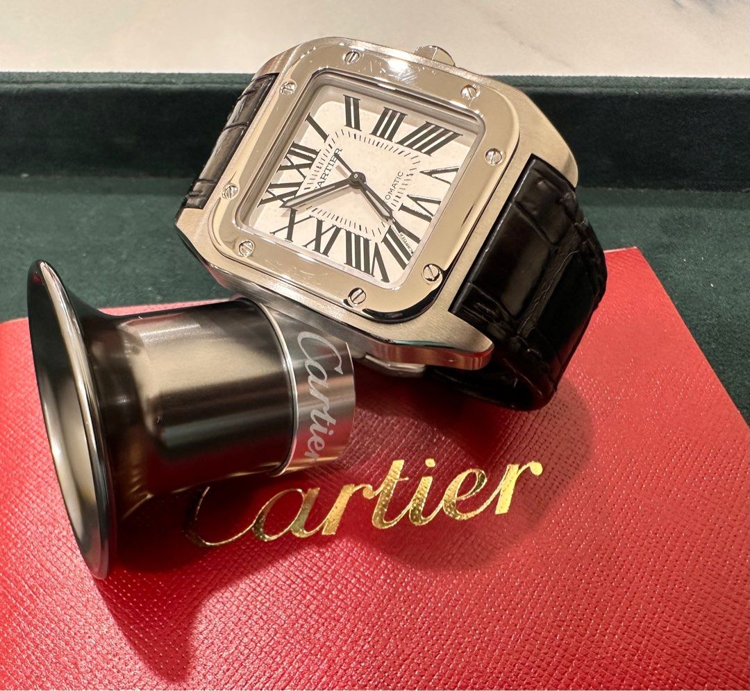 Cartier Santos 100 Medium Ref: 2878 ŵ Cert