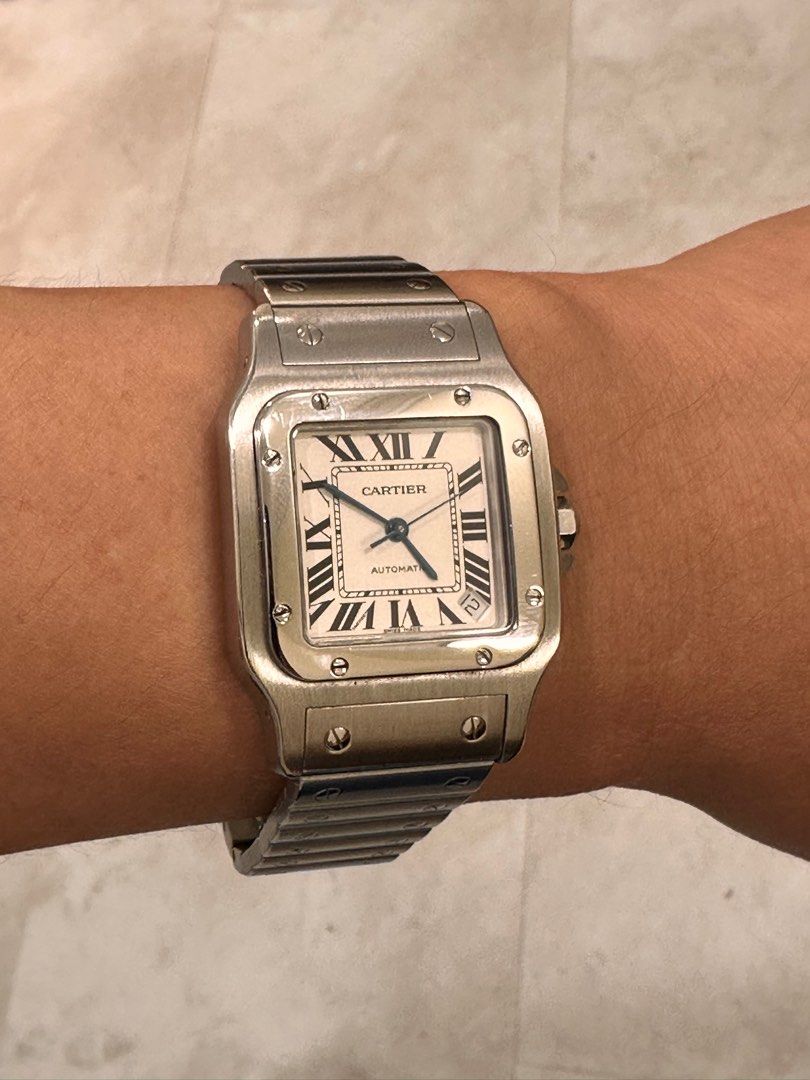 Cartier Santos Galbee 32mm Ref No: 2823