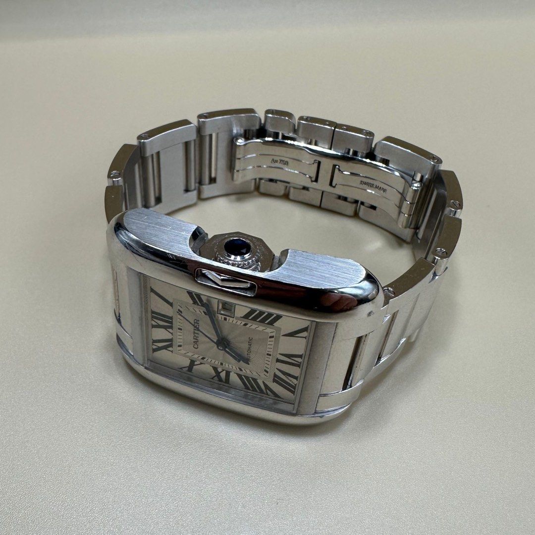 Cartier Tank Anglaise White Gold 3510