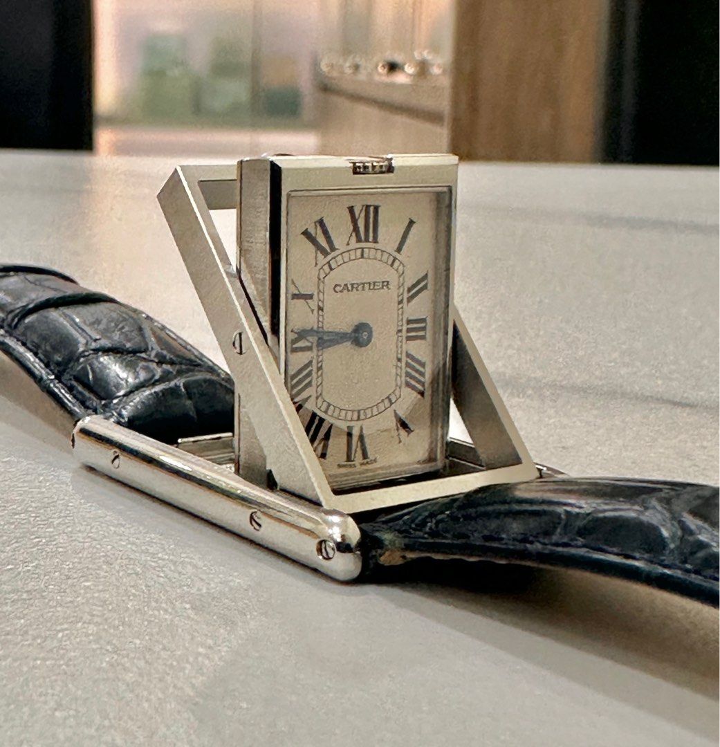 Cartier Tank Basculante Ref: 2390 Millennium 2001 Special Edition