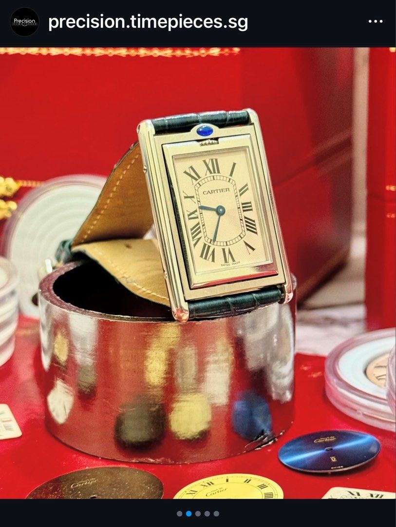 Cartier Tank Basculante Ref: 2390 Millennium 2001 Special Edition