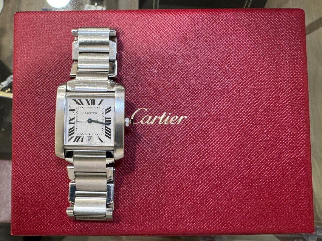 Cartier Tank Francaise Ref: 2302 32mm Automatic Stainless Steel