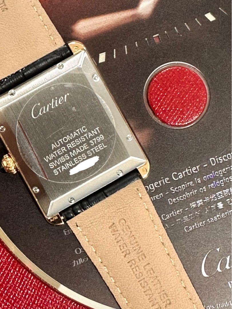 Cartier Tank Solo XL Ref: 3799 31mm 18K Rose Gold & Stainless Steel