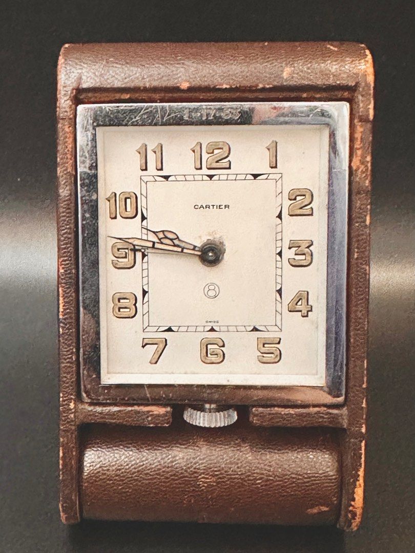 Cartier Travel Clock 8 Day Power Reserve