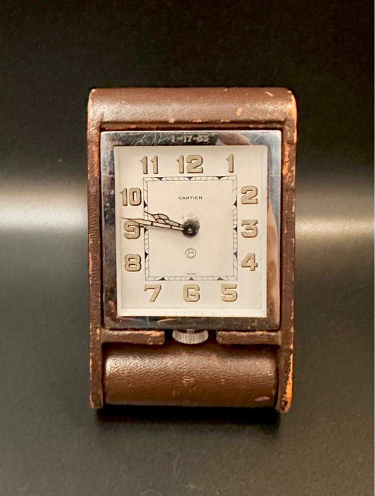 Cartier Travel Clock 8 Day Power Reserve