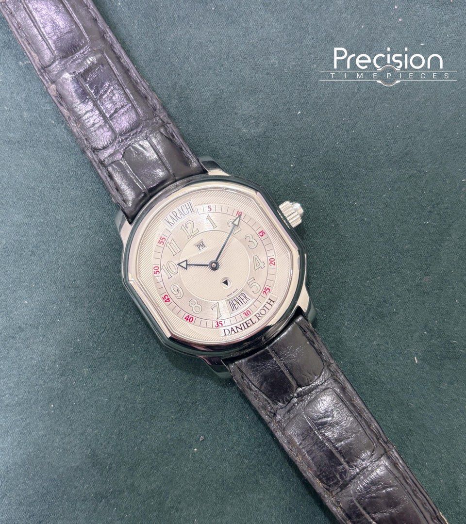 Daniel Roth Ref: 857.ST Metropolitan 24 Cities World Time