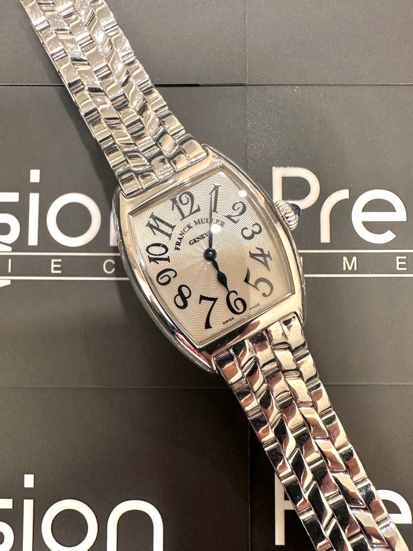 Franck Muller Cintree Curvex Ref: 2251 MC 22mm White Gold Ladies