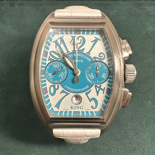 Franck Muller Conquistador 8005 CC King Costa Smeralda Limited 200 Pieces