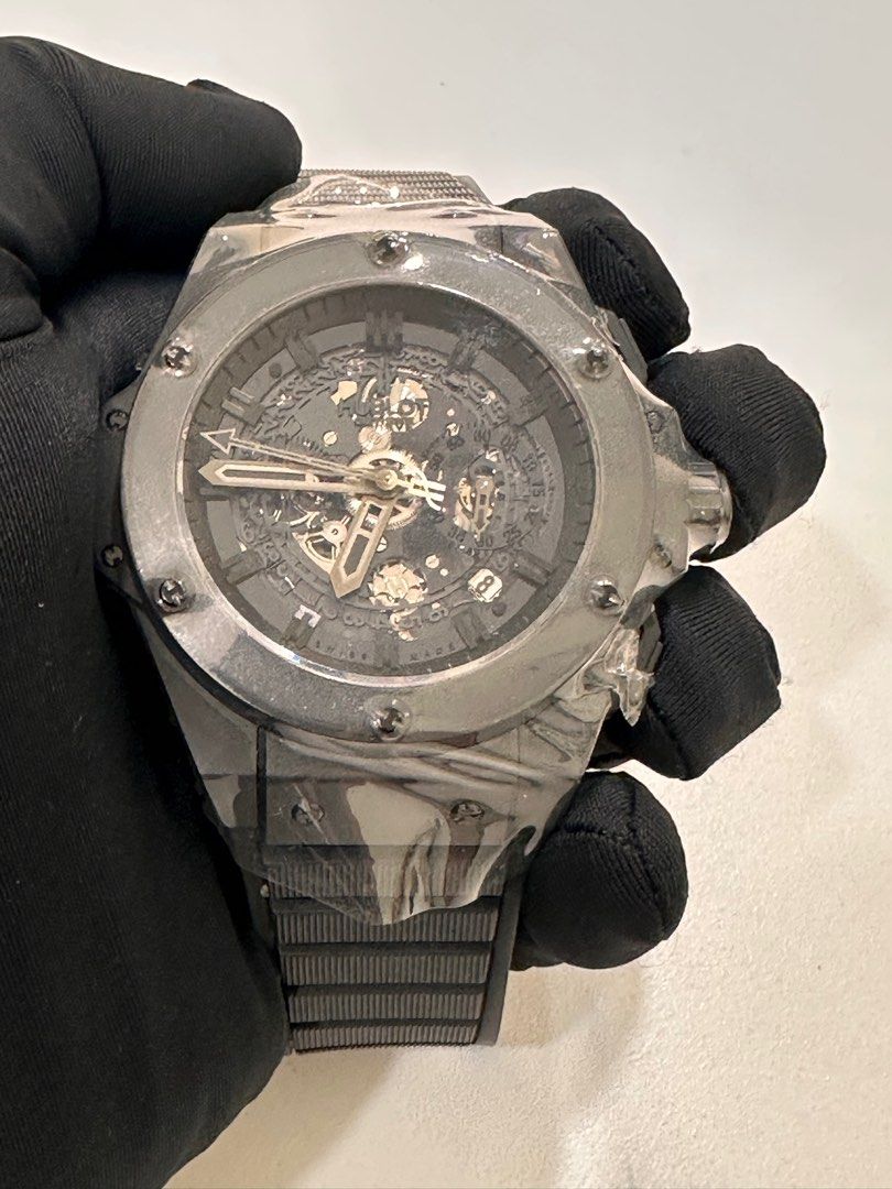 Hublot King Unicorn Flyback (Black Ceramic) Ltd Edn 500pcs