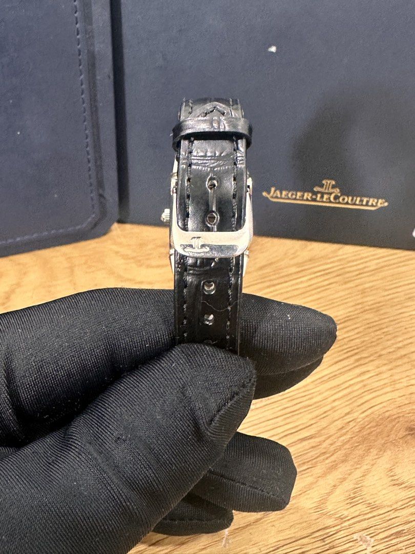 Jaeger-LeCoultre (JLC) Reverso Ref: 266.842.4438 Silver + MOP Dial 22 x 33mm Manual Wind Full Set
