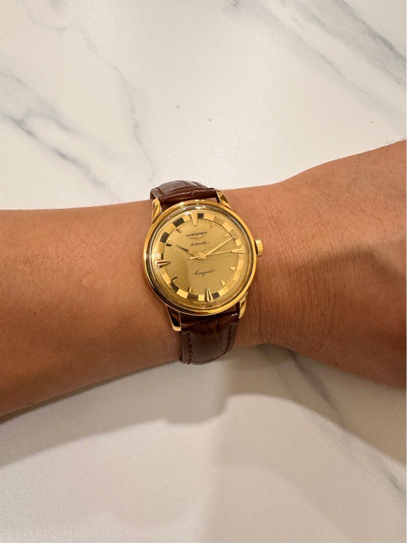 Longines Conquest Ref: 9001 3 18K Yellow Gold 35mm