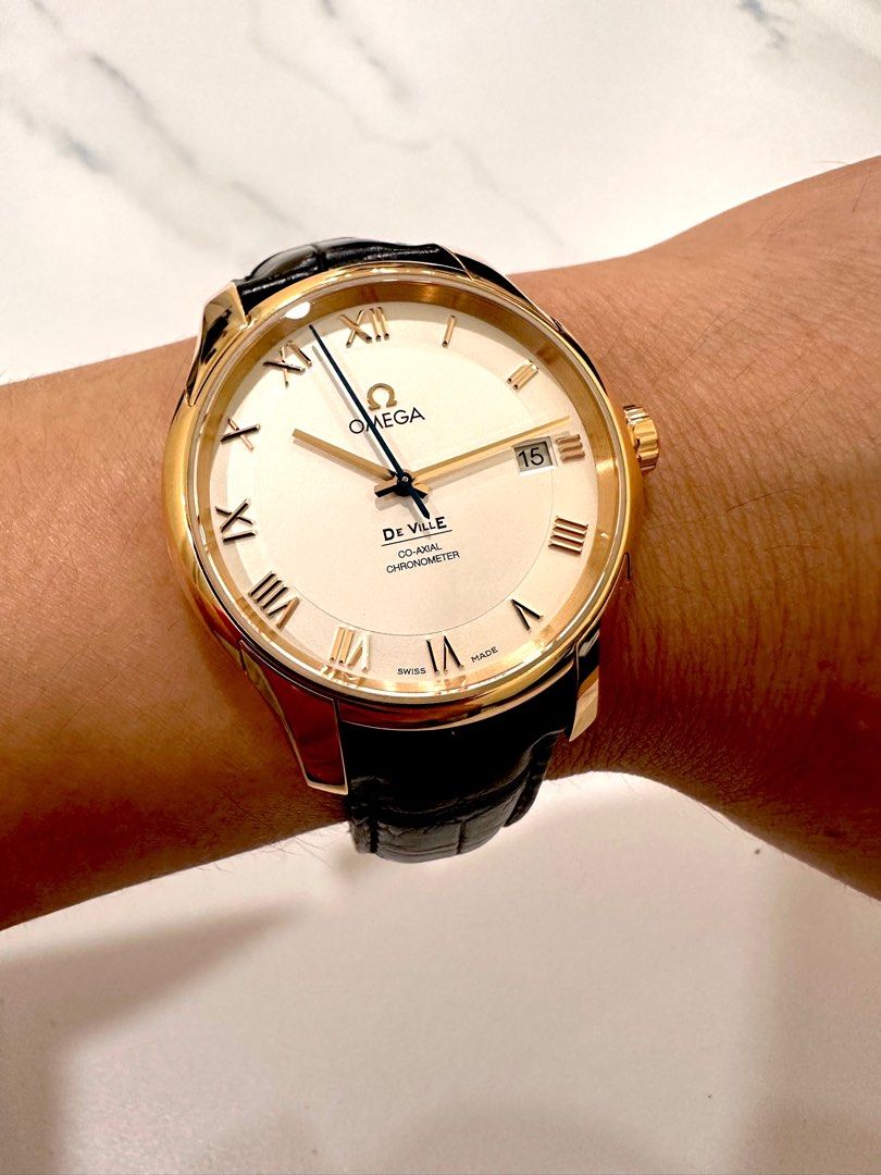 Omega De Ville Hour Vision 41mm Rose Gold