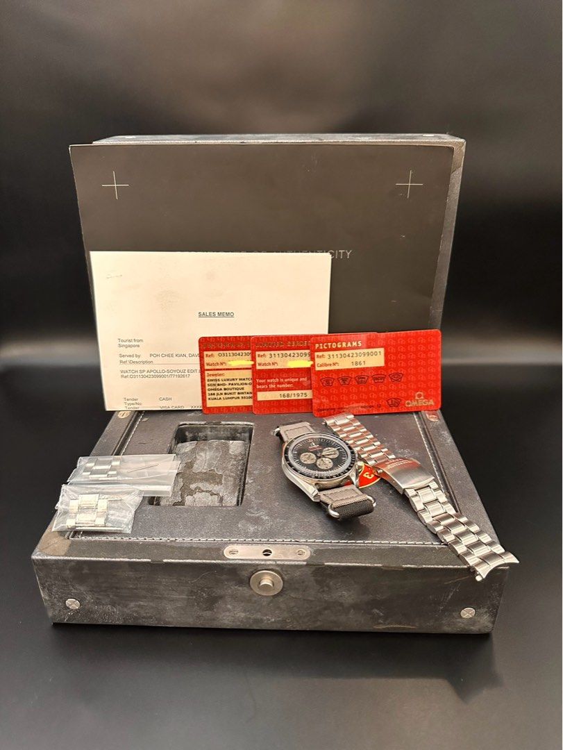 Omega Speedmaster Soyuz 35th Anniversary Moonwatch