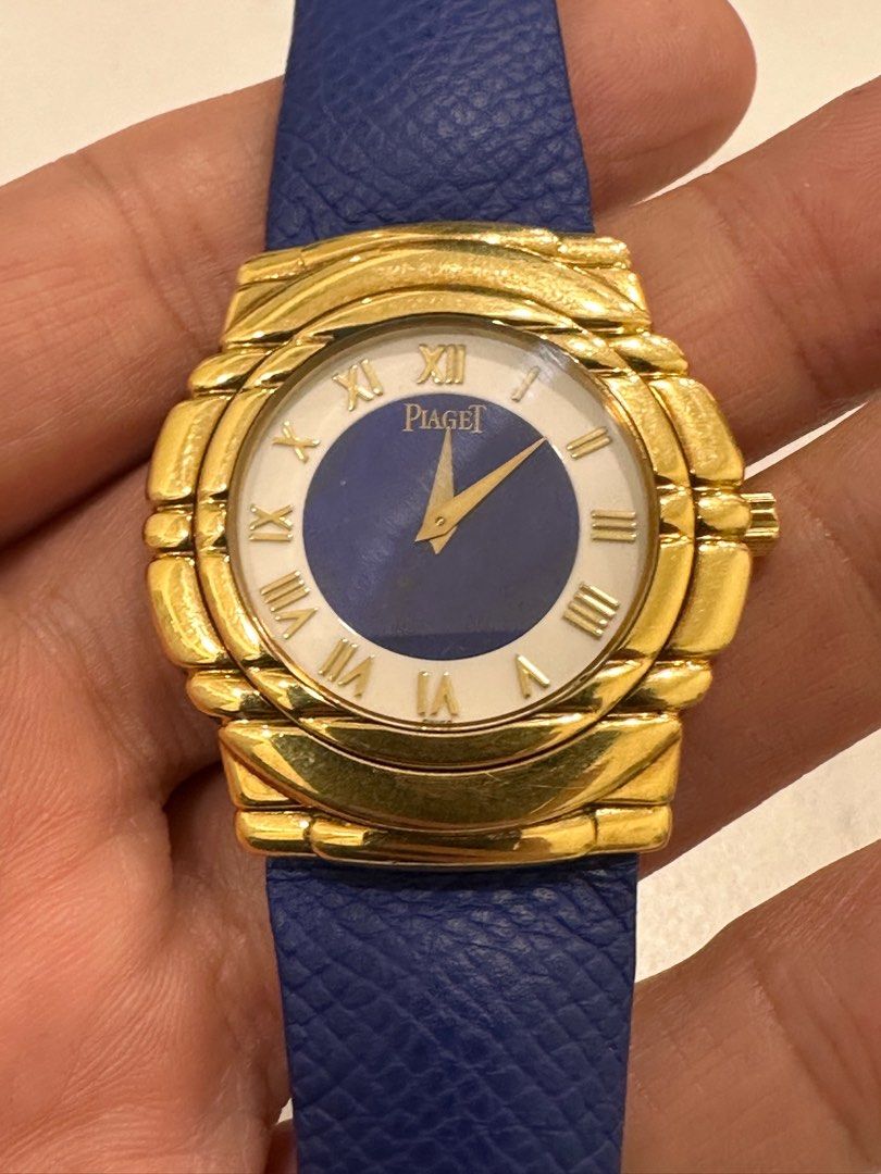 Piaget Tanagra 34mm Manual wind Lapis White Lacquer