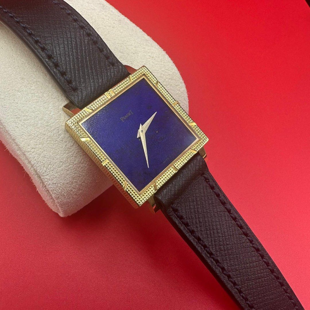 Piaget Ref: 937 Yellow Gold 25mm ŵ Rare & Lapis Lazuli Dial