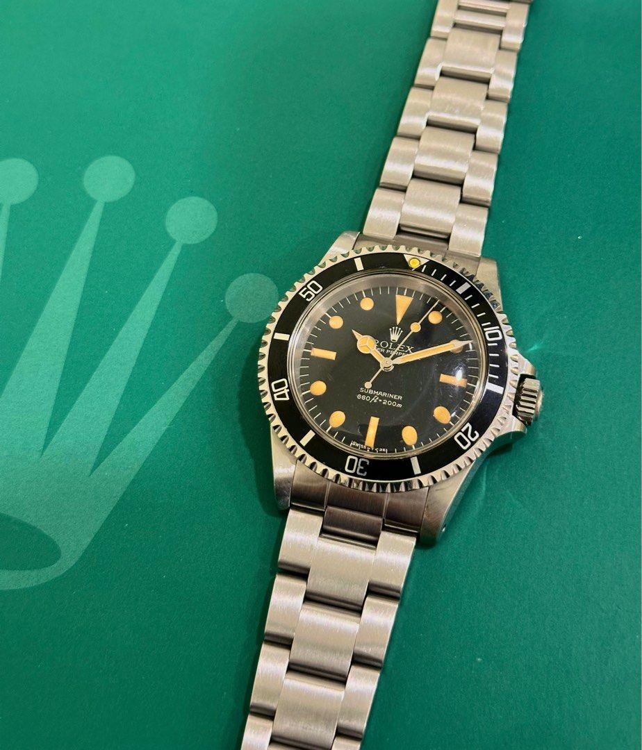 Rolex Submariner Ref: 5513 MK III “Lollipop” Pumpkin Patina (Rare)
