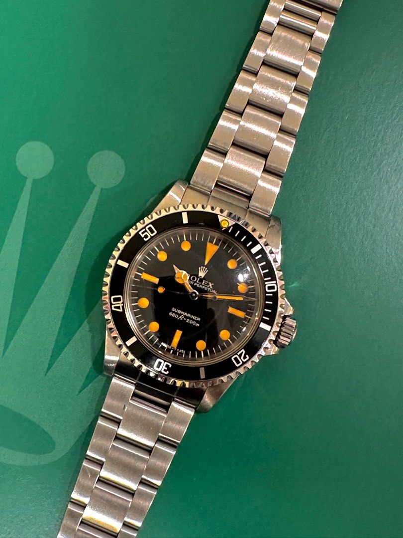 Rolex Submariner Ref: 5513 MK III “Lollipop” Pumpkin Patina (Rare)