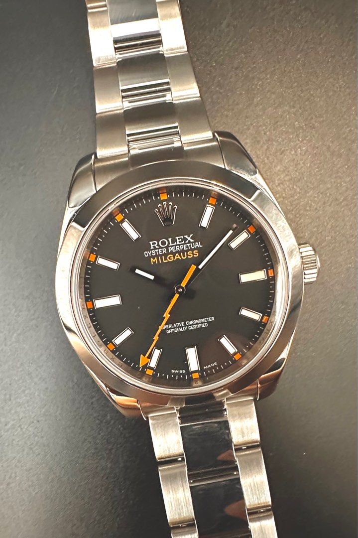 Rolex 116400 Milgauss Grey Dial