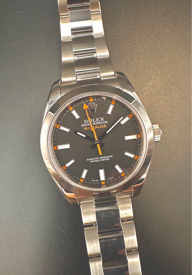 Rolex 116400 Milgauss Grey Dial