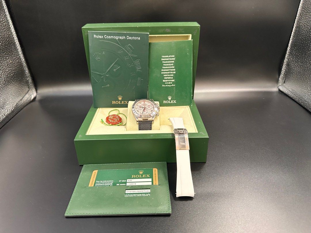 Rolex 116519 Daytona Meteorite Dial (Full Set)