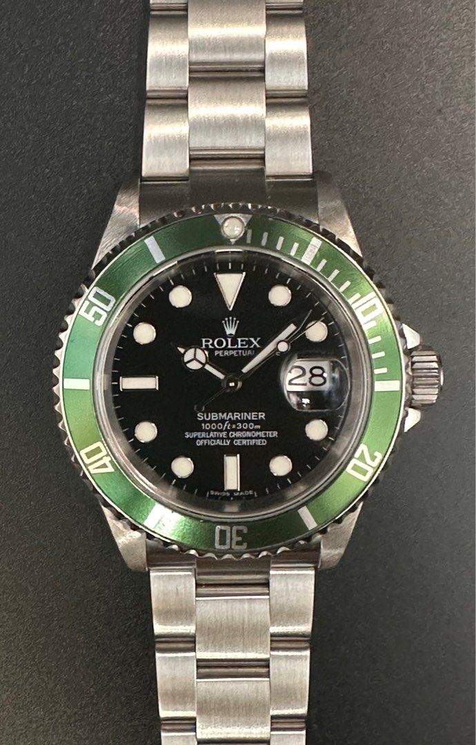 Rolex 16610LV Submariner “The Kermit”
