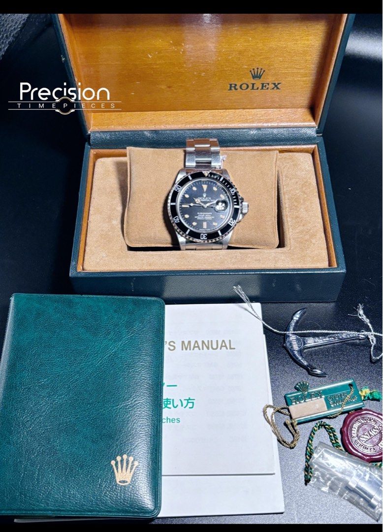 Rolex 16800 Pumpkin Patina Untouched Case True Collector Set