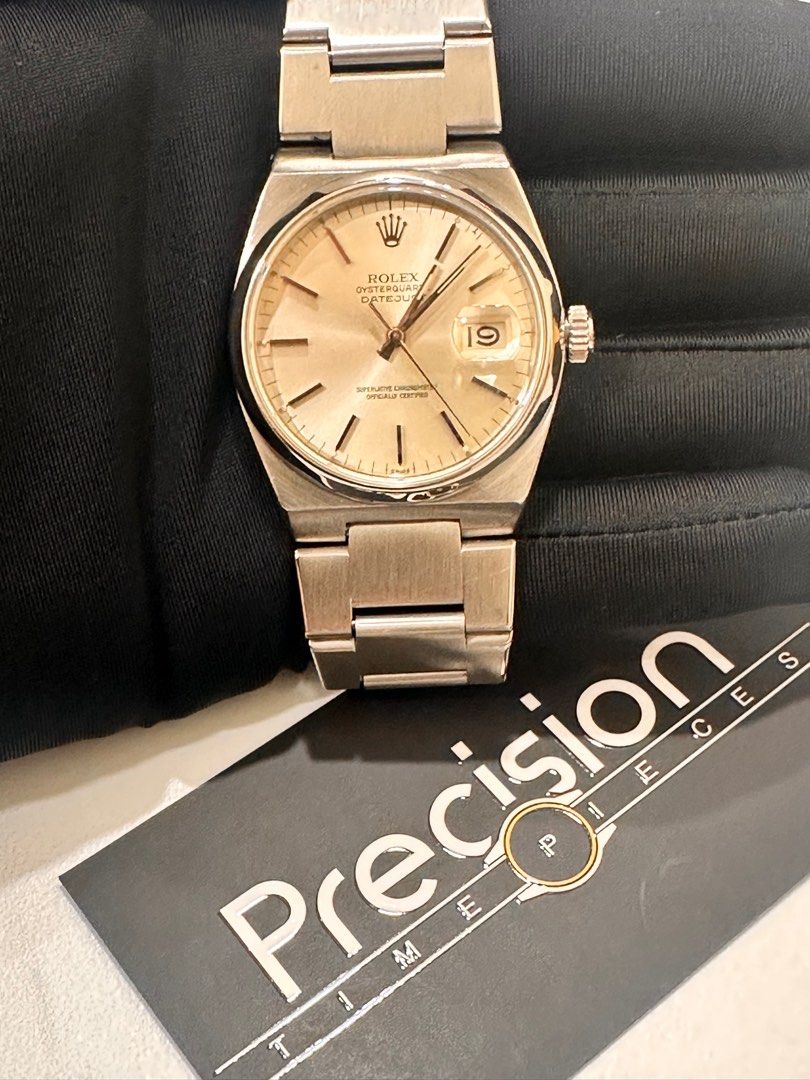Rolex 17000 Datejust 36 OysterQuartz Silver Dial