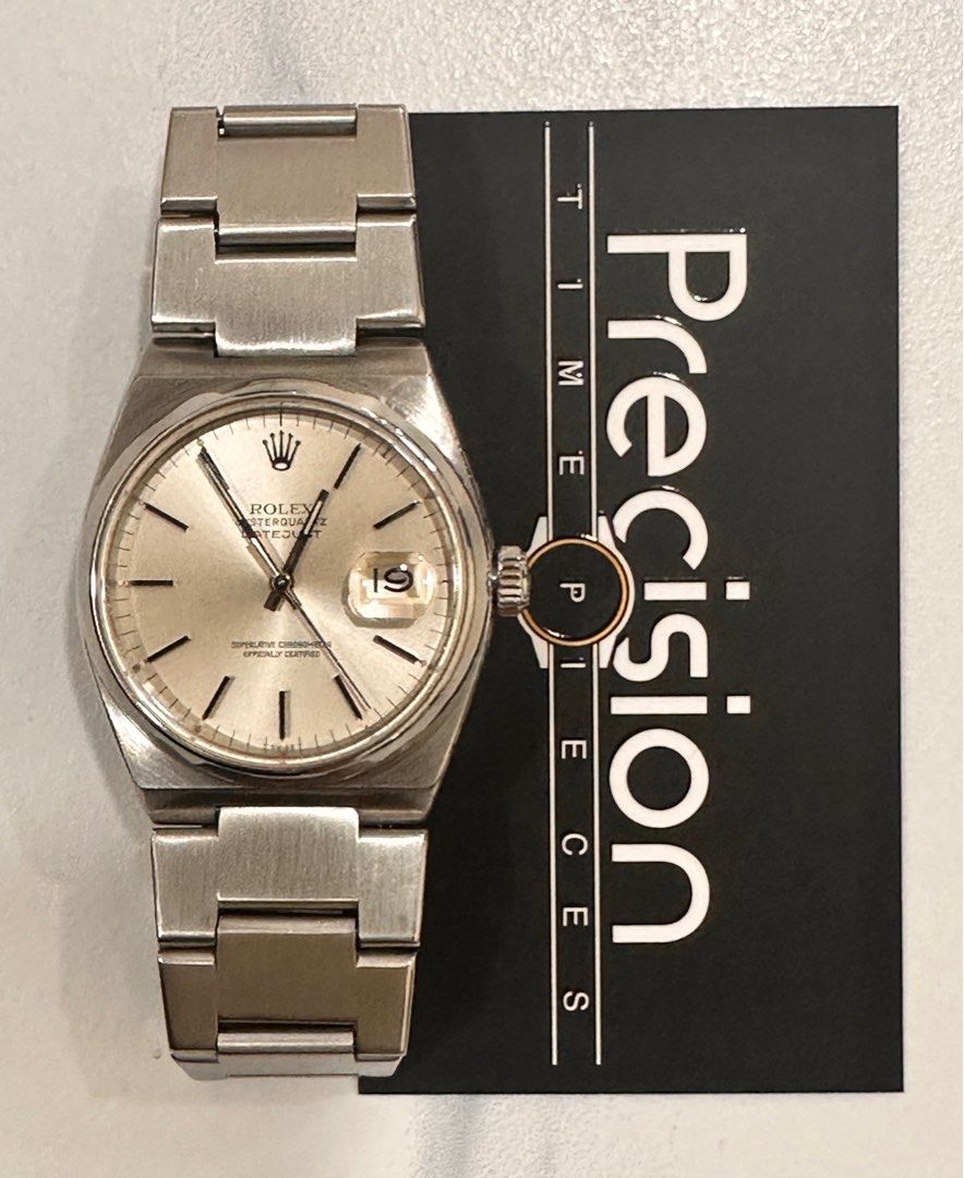 Rolex 17000 Datejust 36 OysterQuartz Silver Dial