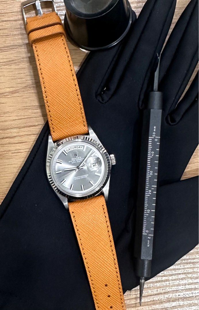 Rolex 1803 Day-Date 18K White Gold ŵ Uber Rare “Ghost Wide Boy”