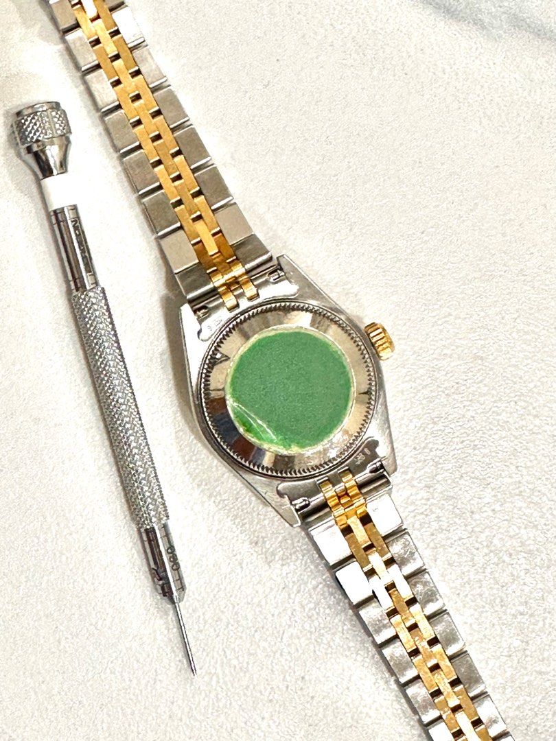 Rolex 69173 DateJust 26 Two-Tone Ivory Dial Roman Numerals