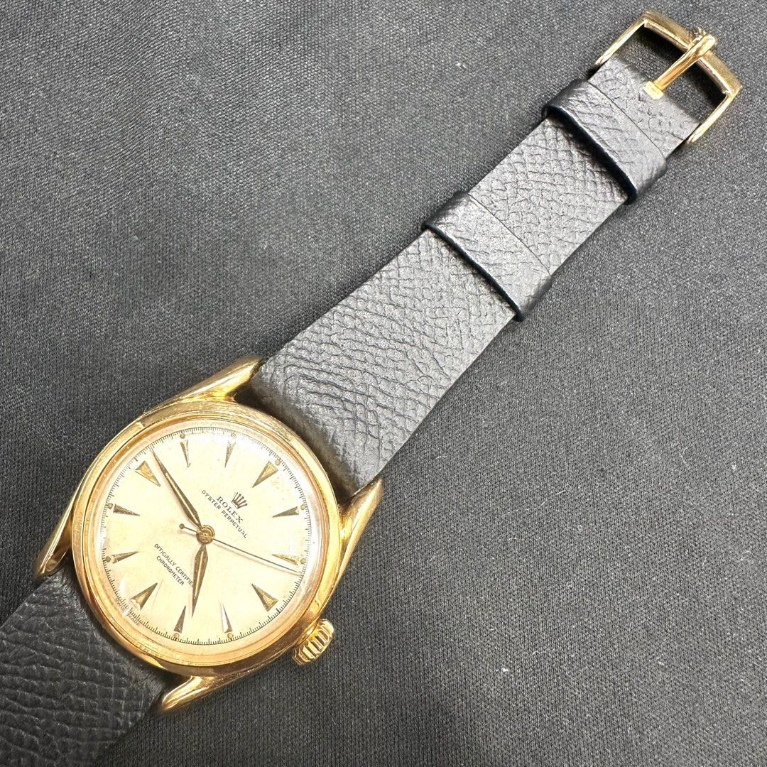 Rolex “Bombay” Oyster Perpetual 34 Ref: 6090 Circa 1952