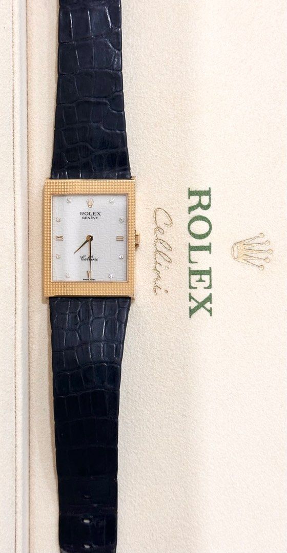 Rolex Cellini Cream Jubilee (“Computer”) Dial 25mm 18K Yellow Gold