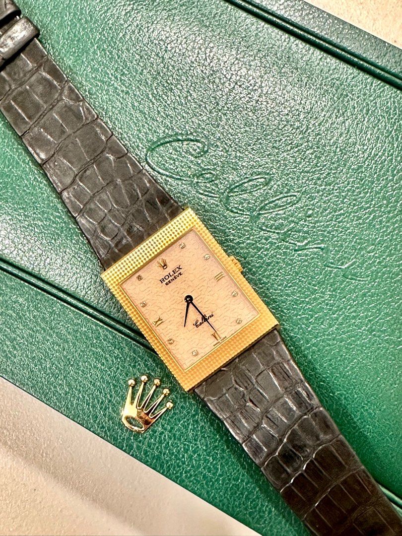 Rolex Cellini Cream Jubilee (“Computer”) Dial 25mm 18K Yellow Gold