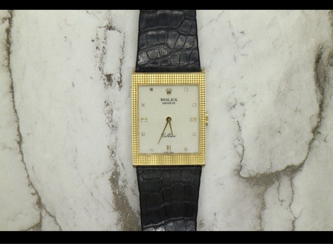 Rolex Cellini Cream Jubilee (“Computer”) Dial 25mm 18K Yellow Gold